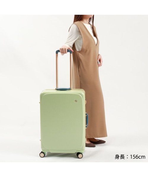 ハント スーツケース キャリーケース かわいい 軽量 Mサイズ エース HaNT 52L 3～5泊 M ハード ストッパー 4輪 旅行 05192 