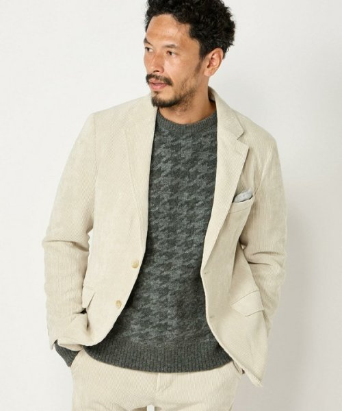 Men's Bigi(メンズビギ)/太畝ポリエステルコーデュロイテーラードジャケット＜セットアップ対応＞/img07