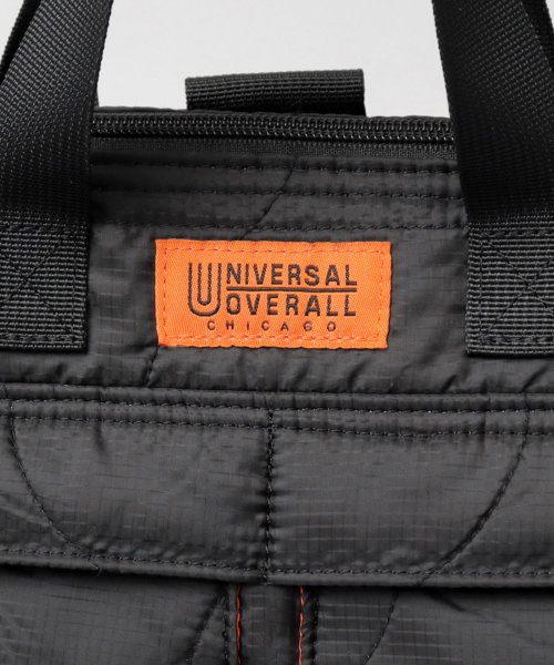 UNIVERSAL OVERALL(ユニバーサルオーバーオール)/UNIVERSAL OVERALL ユニバーサルオーバーオール 3WAY キルティング ヘルメットバッグ ハンドトート ショルダーバッグ バックパック/img12