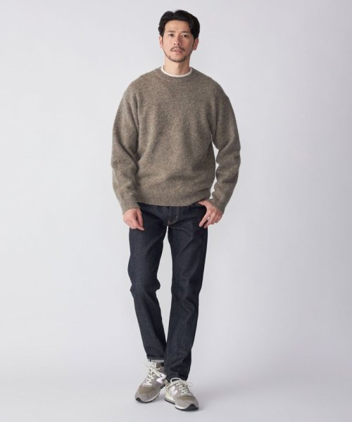 SHIPS MEN(シップス　メン)/*SHIPS:〈シェットランドタイプ〉ウール シャギードッグ ニット (セーター) 23FW/img05