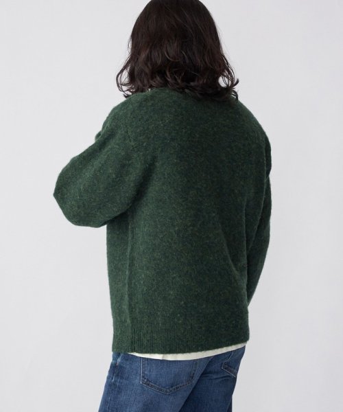 SHIPS MEN(シップス　メン)/*SHIPS:〈シェットランドタイプ〉ウール シャギードッグ ニット (セーター) 23FW/img20