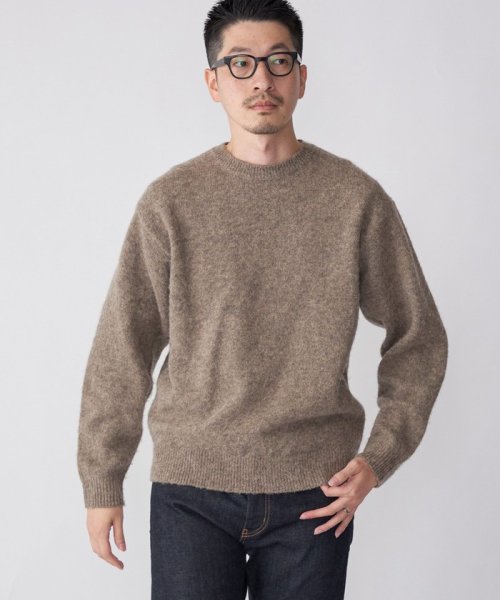 SHIPS MEN(シップス　メン)/*SHIPS:〈シェットランドタイプ〉ウール シャギードッグ ニット (セーター) 23FW/img29