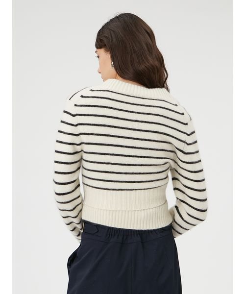 ラクーンアンサンブルニット 予めご了承ください