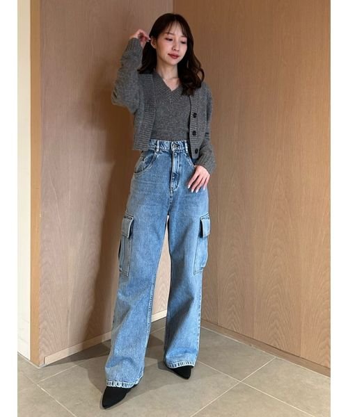 ラクーンアンサンブルニット 予めご了承ください