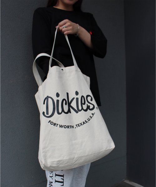 Dickies(Dickies)/【Dickies/ディッキーズ】Ｂ4対応　ロゴキャンバストートバック/img06