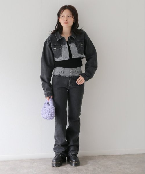 JOINT WORKS(ジョイントワークス)/【eenie / イーニー】Cropped Shade Denim Jacket/img01