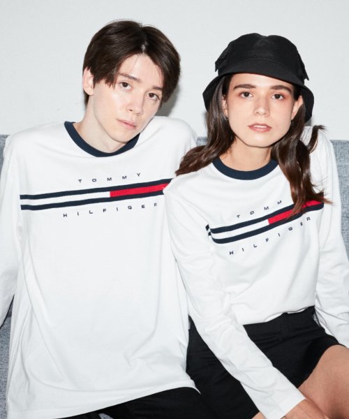 TOMMY HILFIGER(トミーヒルフィガー)/【オンライン限定】トミーヒルフィガーロゴロングスリーブTシャツ / TINO TEE/img32