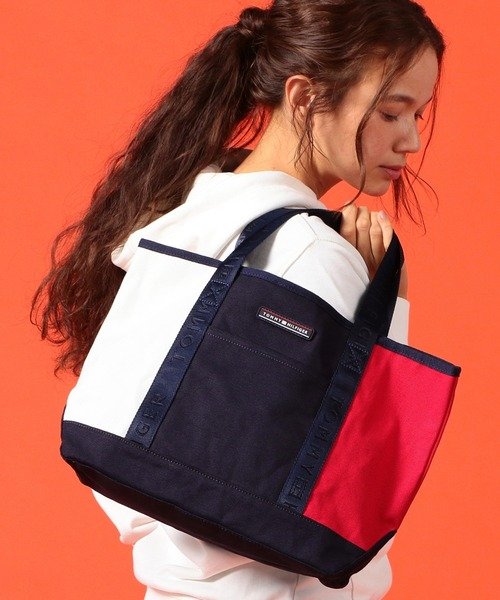 TOMMY HILFIGER(トミーヒルフィガー)/【オンライン限定】ミディアムキャンバストートバッグ/img03