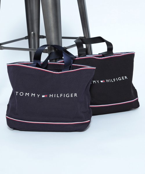 TOMMY HILFIGER(トミーヒルフィガー)/【オンライン限定】ショッパーキャンバストートバッグ/img07