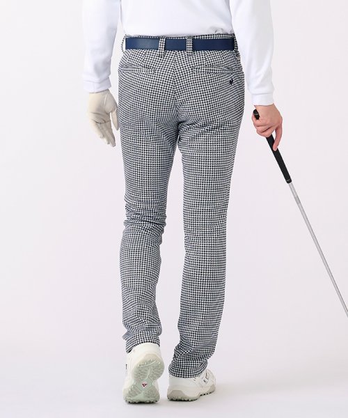 le coq sportif GOLF (ルコックスポルティフ（ゴルフ）)/防風千鳥柄ロングパンツ/img02