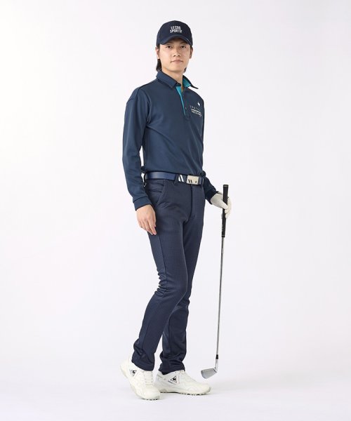 le coq sportif GOLF (ルコックスポルティフ（ゴルフ）)/防風千鳥柄ロングパンツ/img06