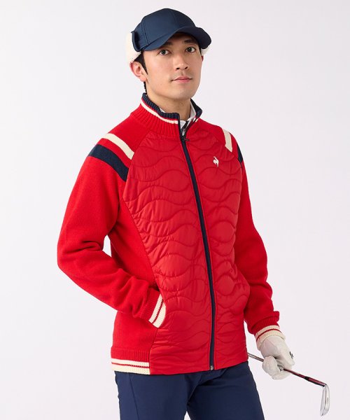 le coq sportif GOLF (ルコックスポルティフ（ゴルフ）)/ハイブリッドセーター/img01