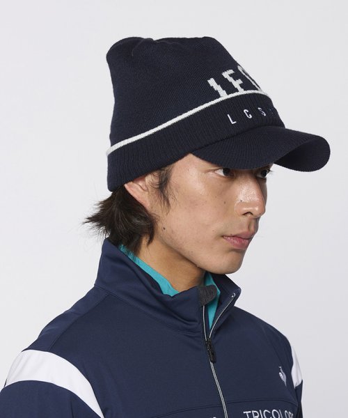 le coq sportif GOLF (ルコックスポルティフ（ゴルフ）)/庇付きニットキャップ/img04