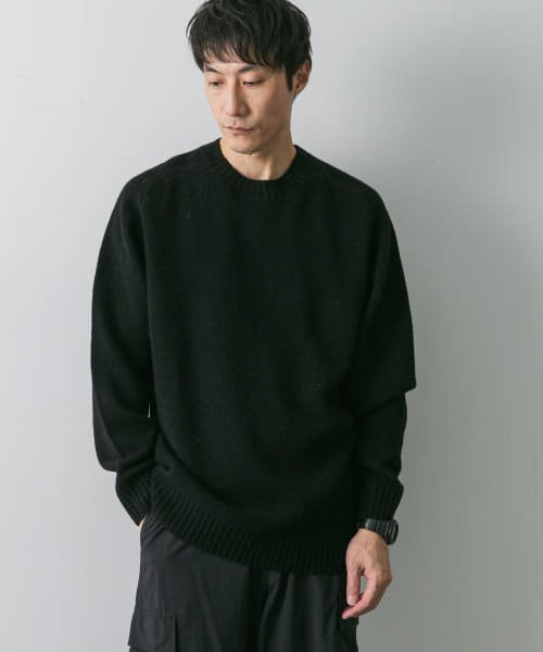 URBAN RESEARCH DOORS(アーバンリサーチドアーズ)/『4サイズ展開』手洗い可 WOOL100% クルーネックニット/img26