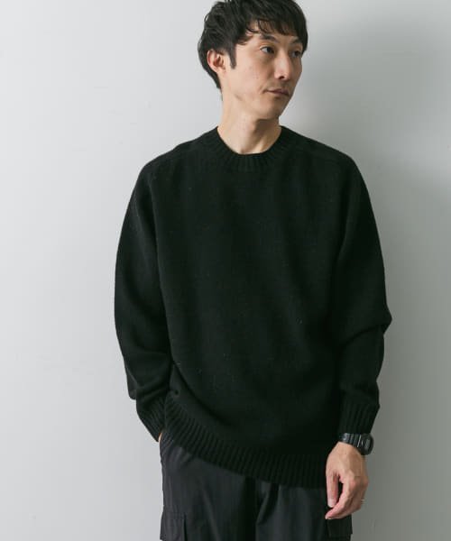 URBAN RESEARCH DOORS(アーバンリサーチドアーズ)/『4サイズ展開』手洗い可 WOOL100% クルーネックニット/img27