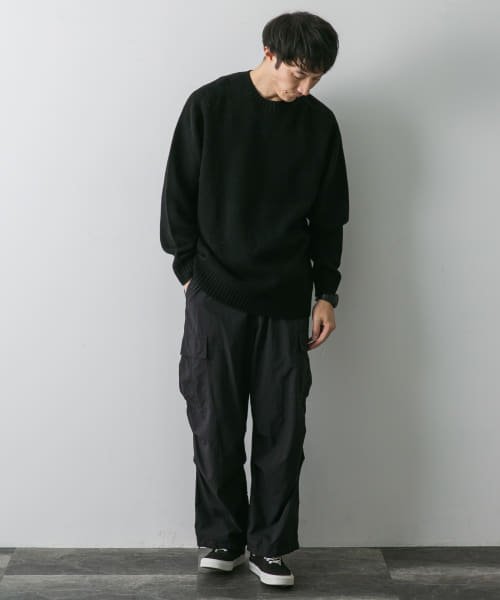 URBAN RESEARCH DOORS(アーバンリサーチドアーズ)/『4サイズ展開』手洗い可 WOOL100% クルーネックニット/img30