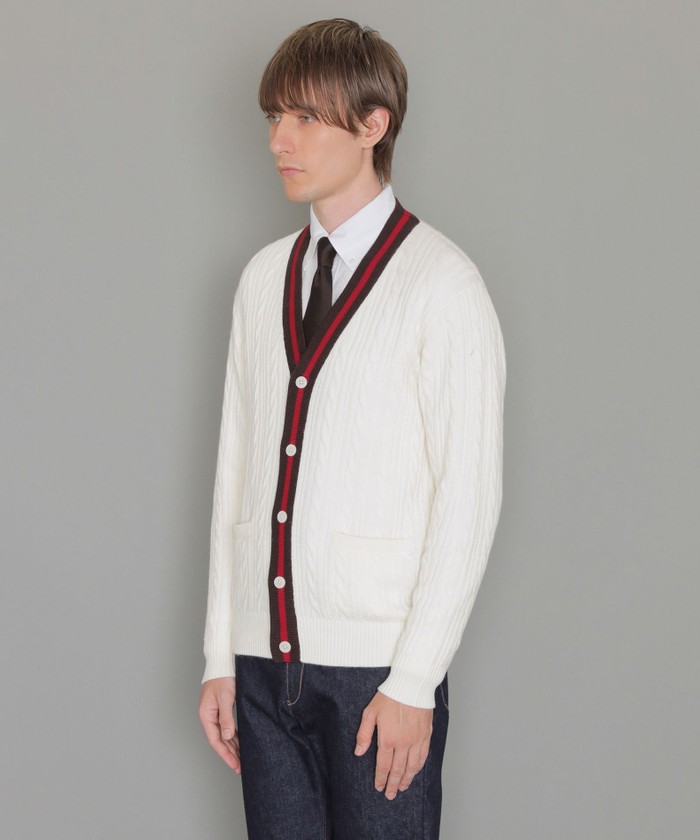 LEON掲載】7ゲージハウスラインカーディガン(505632581)|HANKYU MEN'S