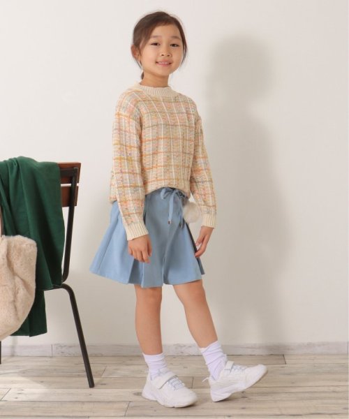 ikka kids(イッカ　キッズ)/ポンポン付きプリーツキュロット（120〜160cm）/img16