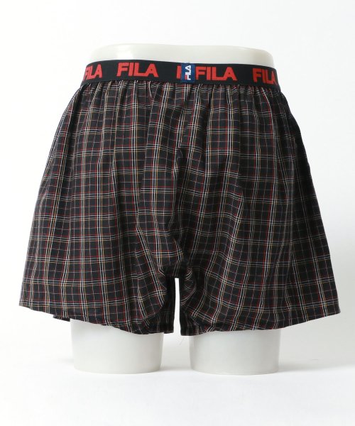 MARUKAWA(大きいサイズのマルカワ)/別注 【FILA】フィラ 大きいサイズ 3L 4L 5L 6L 前開きトランクス 3枚組み/ 3P メンズ 下着 アンダーウェア セット/img04