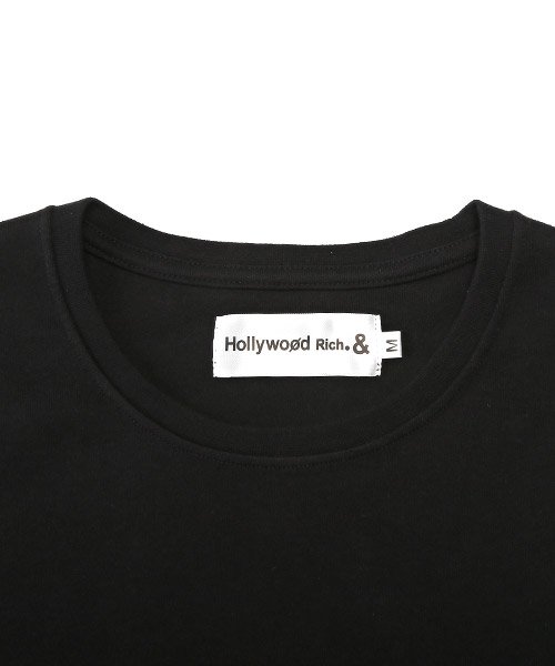 LUXSTYLE(ラグスタイル)/Hollywood rich.&(ハリウッドリッチ)ハートペイントロゴロンT/ロンT メンズ 長袖 Tシャツ ロゴ プリント 刺繍 落書き ペイント トップス /img11