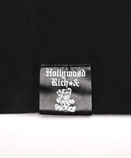 LUXSTYLE(ラグスタイル)/Hollywood rich.&(ハリウッドリッチ)ハートペイントロゴロンT/ロンT メンズ 長袖 Tシャツ ロゴ プリント 刺繍 落書き ペイント トップス /img15