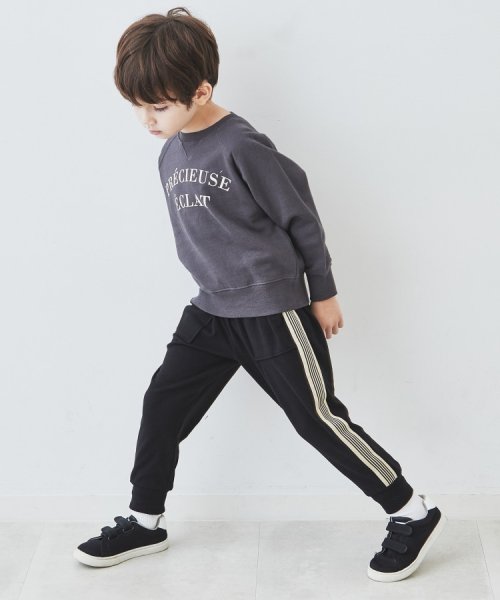 THE SHOP TK（KID）(ザ　ショップ　ティーケー（キッズ）)/【100－150】アーチロゴ裏毛プルオーバー/img04