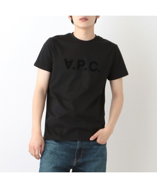 A.P.C.(アーペーセー)/アーペーセー トップス Tシャツ ブラック メンズ APC A.P.C. COBQX H26943 LZZ/img01