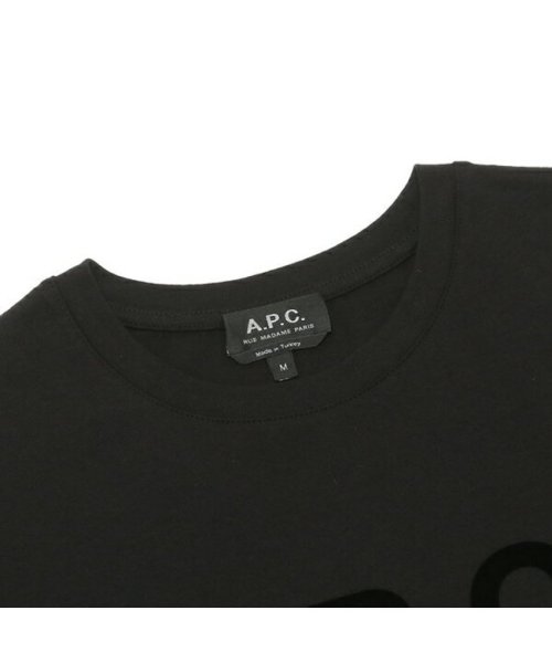 A.P.C.(アーペーセー)/アーペーセー トップス Tシャツ ブラック メンズ APC A.P.C. COBQX H26943 LZZ/img08