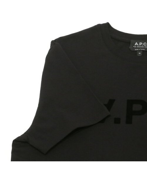 A.P.C.(アーペーセー)/アーペーセー トップス Tシャツ ブラック メンズ APC A.P.C. COBQX H26943 LZZ/img12