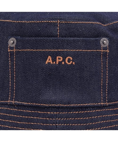 A.P.C.(アーペーセー)/アーペーセー ハット 帽子 ボブ バケットハット ネイビー メンズ レディース APC COCSX M24125 IAI/img03