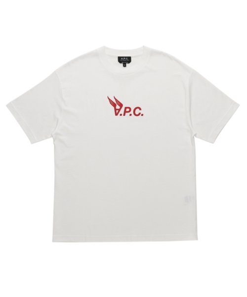 A.P.C.(アーペーセー)/アーペーセー Tシャツ 半袖カットソー トップス ホワイト メンズ APC COEIO H26294 AAB/img05