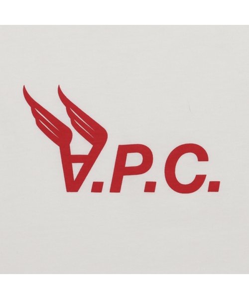 A.P.C.(アーペーセー)/アーペーセー Tシャツ 半袖カットソー トップス ホワイト メンズ APC COEIO H26294 AAB/img06