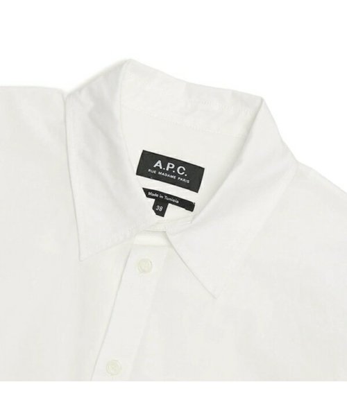 A.P.C.(アーペーセー)/アーペーセー シャツ 長袖シャツ ホワイト レディース APC COEVD F12459 AAB/img08