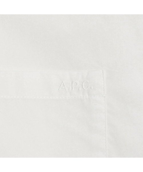 A.P.C.(アーペーセー)/アーペーセー シャツ 長袖シャツ ホワイト レディース APC COEVD F12459 AAB/img11