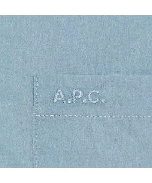 A.P.C.(アーペーセー)/アーペーセー シャツ 長袖シャツ ブルー レディース APC COEVD F12459 IAA/img11