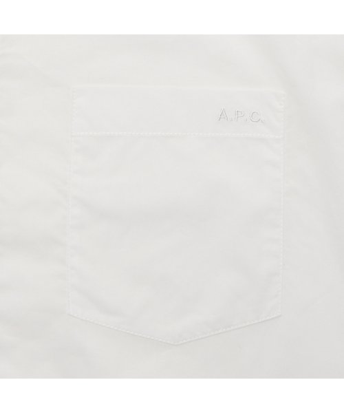 A.P.C.(アーペーセー)/アーペーセー シャツ 長袖シャツ トップス ホワイト メンズ APC COEVD H12512 AAB/img06