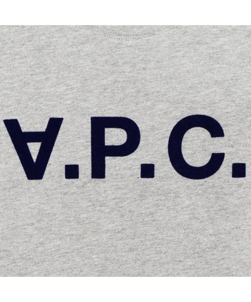 A.P.C.(アーペーセー)/アーペーセー Tシャツ 半袖カットソー トップス グレー レディース APC F26944 COEZB PLB/img06