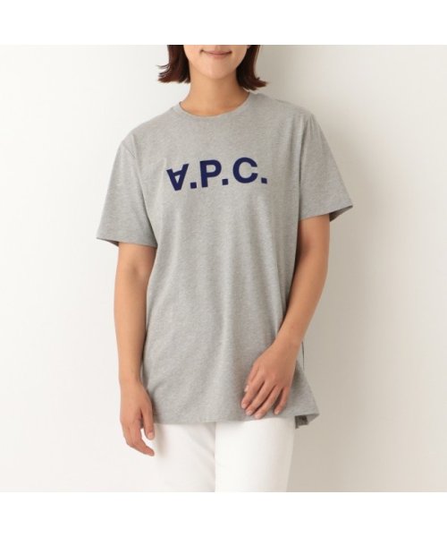 A.P.C.(アーペーセー)/アーペーセー Tシャツ 半袖カットソー トップス グレー メンズ レディース APC COEZB H26943 PLB/img01