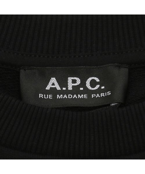 A.P.C.(アーペーセー)/アーペーセー スウェットシャツ トップス プルオーバー ブラック メンズ APC COFBQ M27817 LZZ/img06