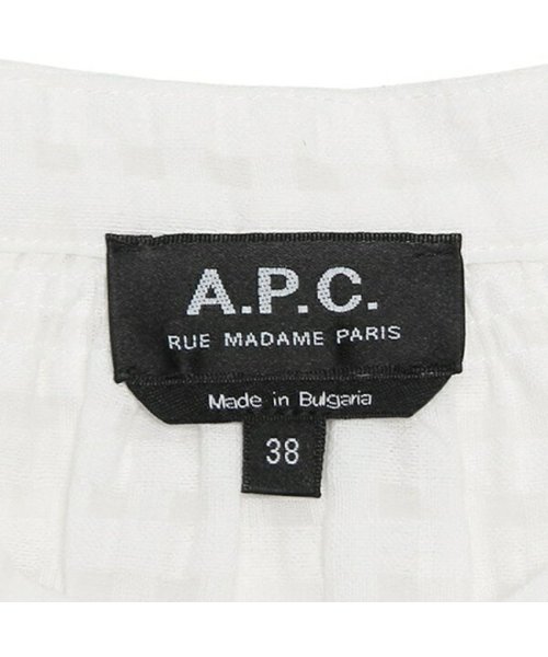 A.P.C.(アーペーセー)/アーペーセー ブラウス フローラ ホワイト レディース APC COFCM F13385 AAC/img11