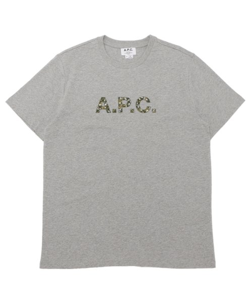 A.P.C.(アーペーセー)/アーペーセー Tシャツ カモ リバティ 半袖カットソー トップス グレー メンズ APC H26233 COFDW PLB/img05