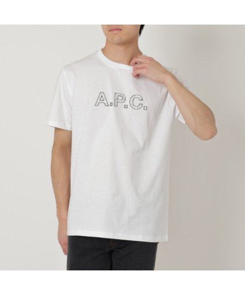 A.P.C.(アーペーセー)/アーペーセー Tシャツ ドラゴン リバティ 半袖カットソー トップス ホワイト メンズ APC H26255 COFDW AAB/img01