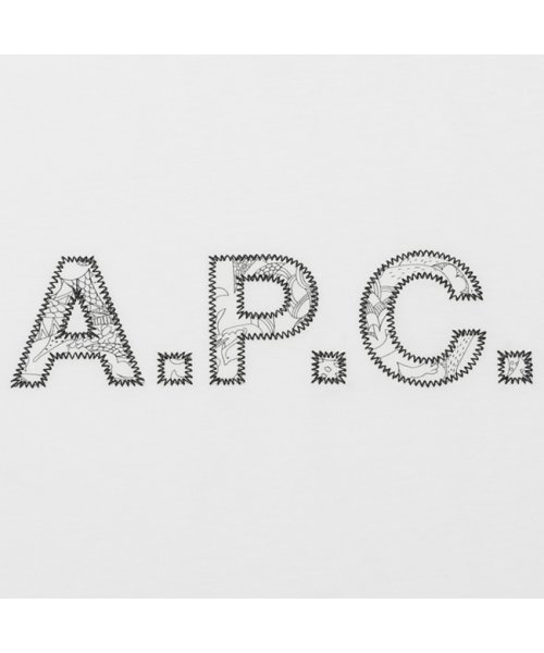 A.P.C.(アーペーセー)/アーペーセー Tシャツ ドラゴン リバティ 半袖カットソー トップス ホワイト メンズ APC H26255 COFDW AAB/img06