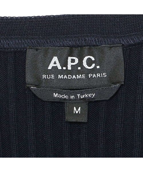 A.P.C.(アーペーセー)/アーペーセー カーディガン ネイビー レディース APC COGAJ F22228 IAJ/img11