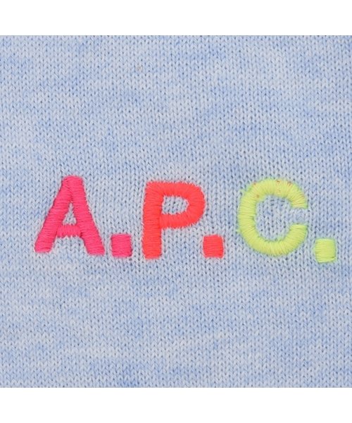 A.P.C.(アーペーセー)/アーペーセー ニット ブルー レディース APC F23210 COGDK PIK/img06