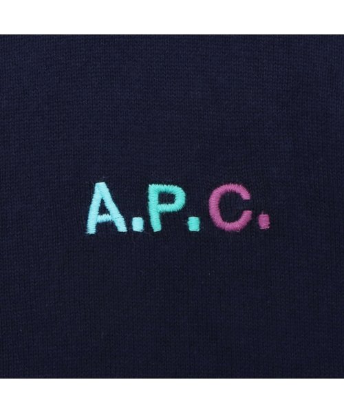 A.P.C.(アーペーセー)/アーペーセー ニット トップス プルオーバー ネイビー メンズ APC COGDK H23191 IAK/img06