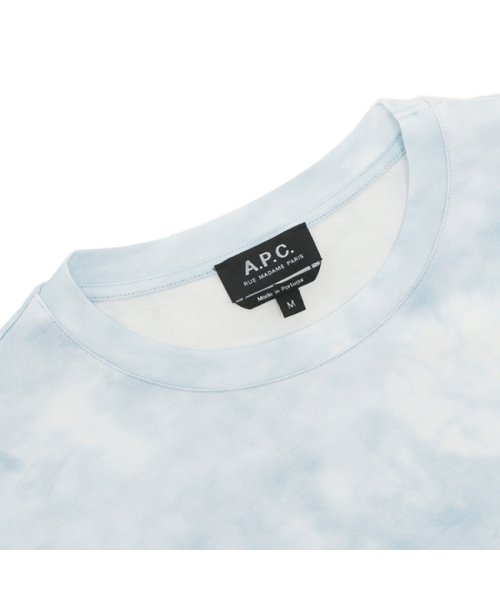 A.P.C.(アーペーセー)/アーペーセー Tシャツ トップス 半袖カットソー ブルー メンズ APC COGDP H26204 IAB/img03