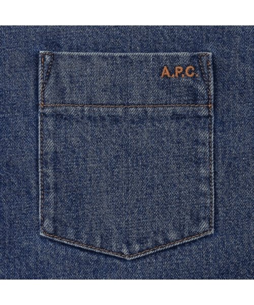 A.P.C.(アーペーセー)/アーペーセー シャツ 長袖シャツ デニムシャツ ネイビー メンズ APC H02837 COGEI IAL/img06