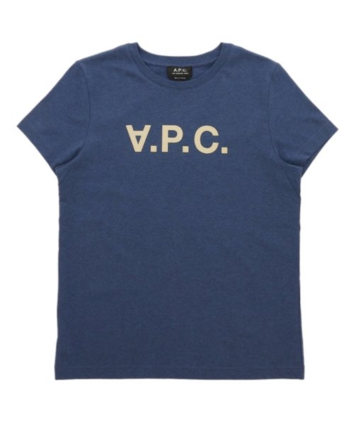 A.P.C.(アーペーセー)/アーペーセー Tシャツ 半袖カットソー トップス ネイビー レディース APC COGFI F26944 IAI/img05