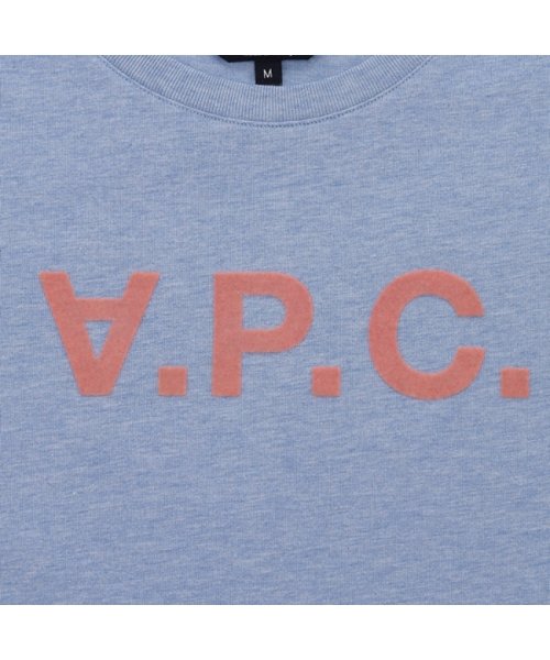 A.P.C.(アーペーセー)/アーペーセー Tシャツ 半袖カットソー トップス ブルー レディース APC COGFI F26944 IAL/img06